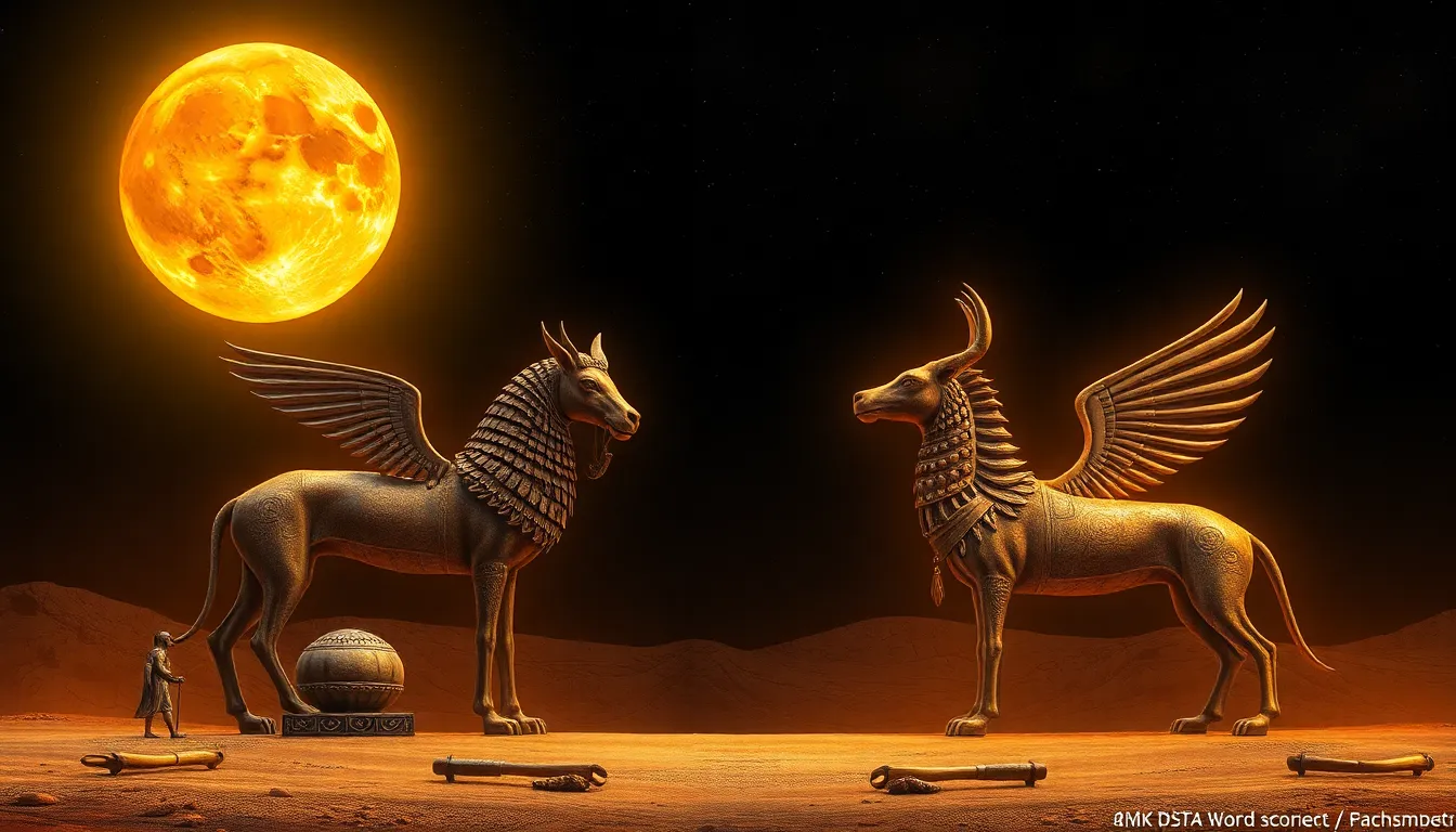 The Connection Between the Moon and Sacred Animals in Egypt