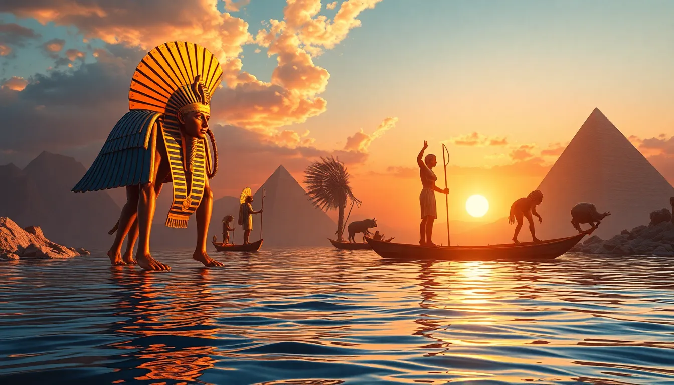 The Connection Between the Nile and Egyptian Deities