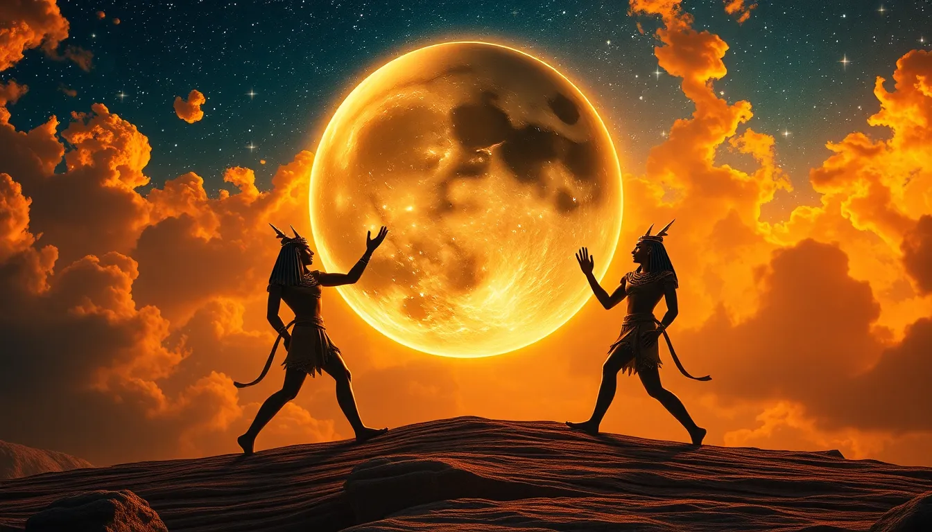 The Cosmic Dance: The Moon and Stars in Egyptian Myths