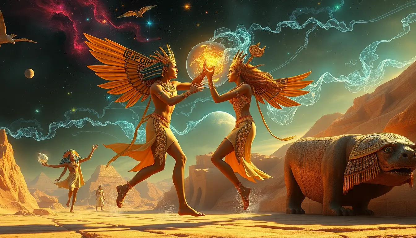 The Cosmic Dance: The Relationship Between Gods and Humans