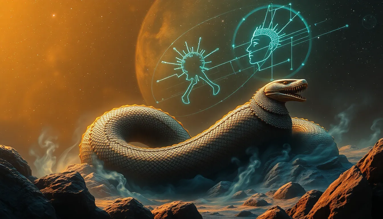 The Cosmic Serpent: Apep in Egyptian Mythology