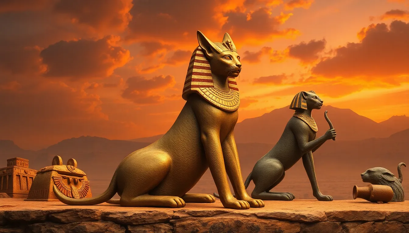 The Cult of Bastet: From Fierce Lioness to Domestic Goddess