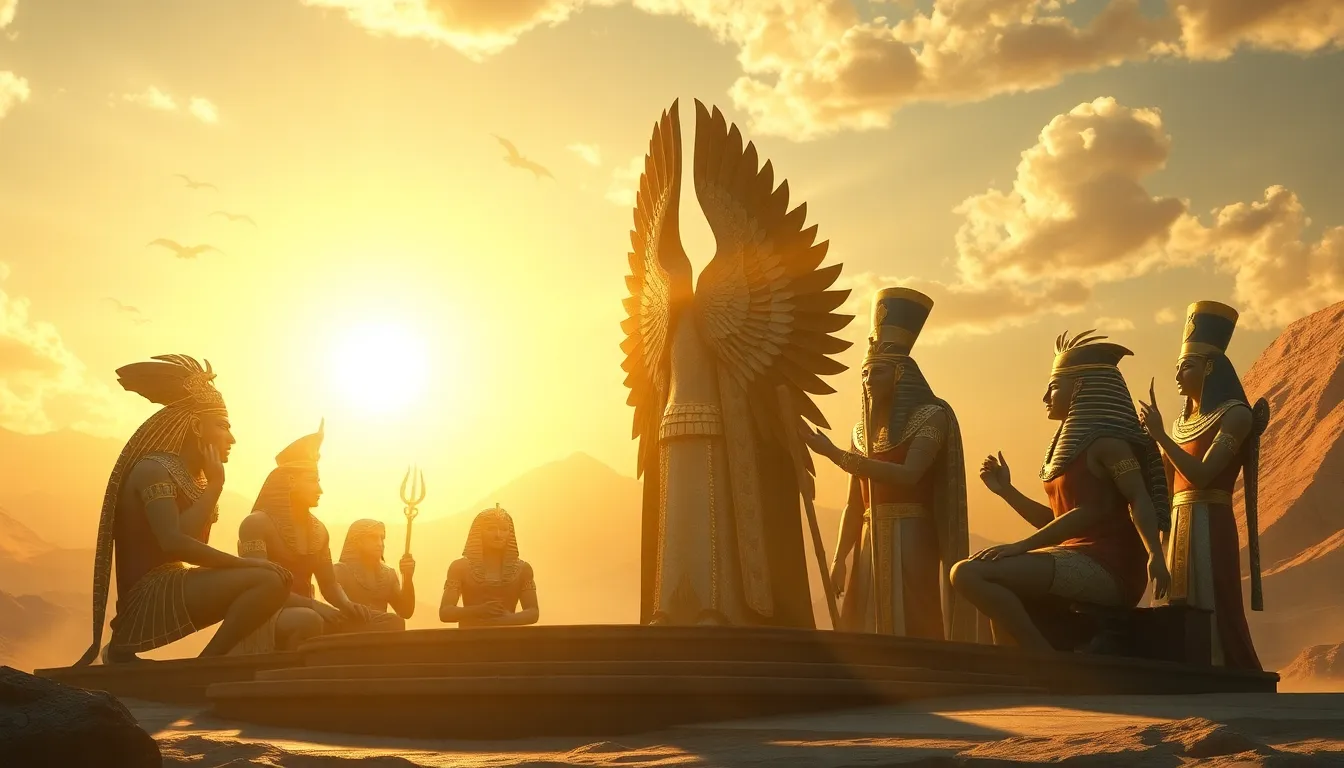 The Divine Council: The Meeting of Egyptian Gods