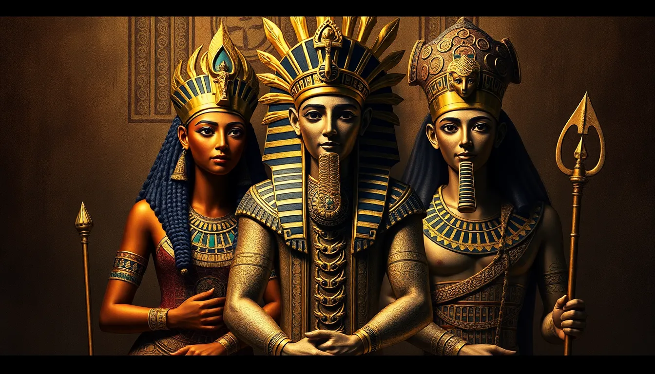 The Divine Family: Isis, Osiris, and Horus