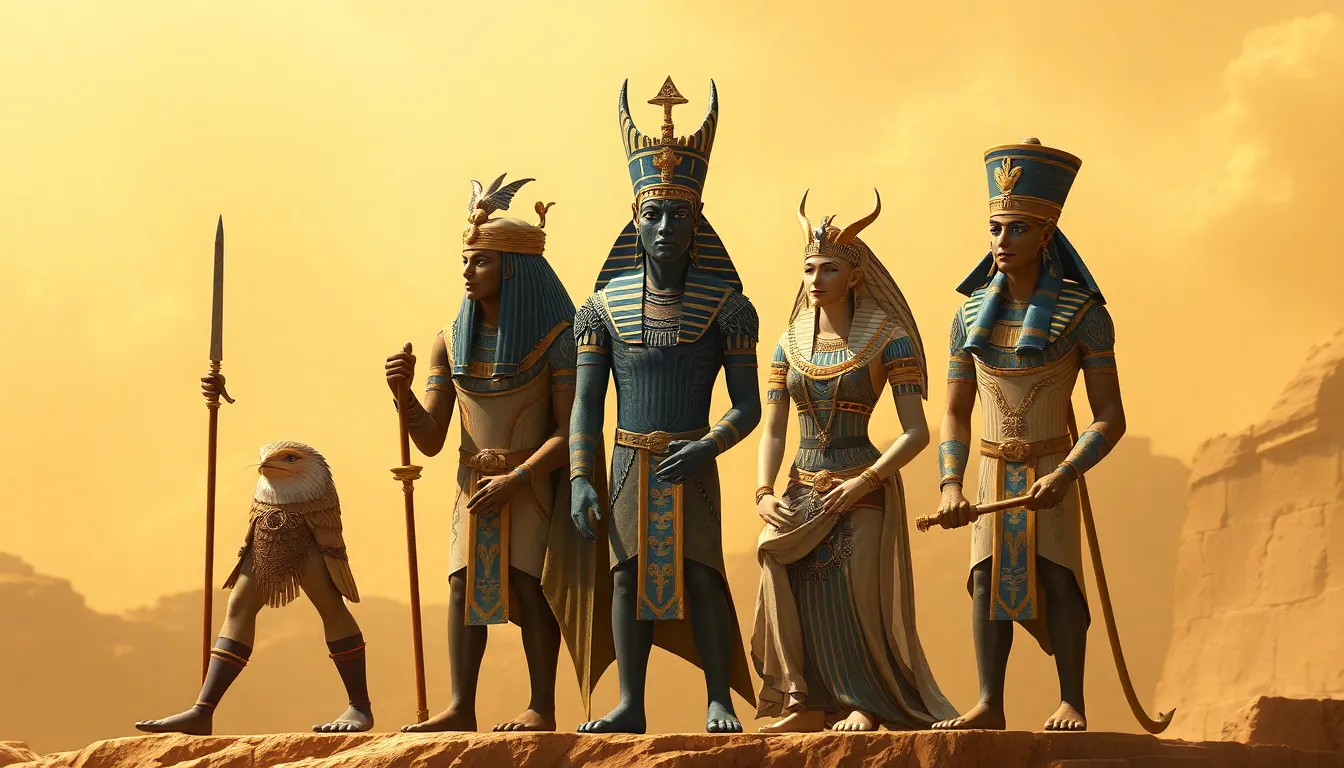 The Divine Family: Relationships Between Egyptian Gods