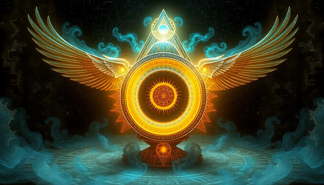 The Geometry of Creation: Atum and the Cosmic Egg