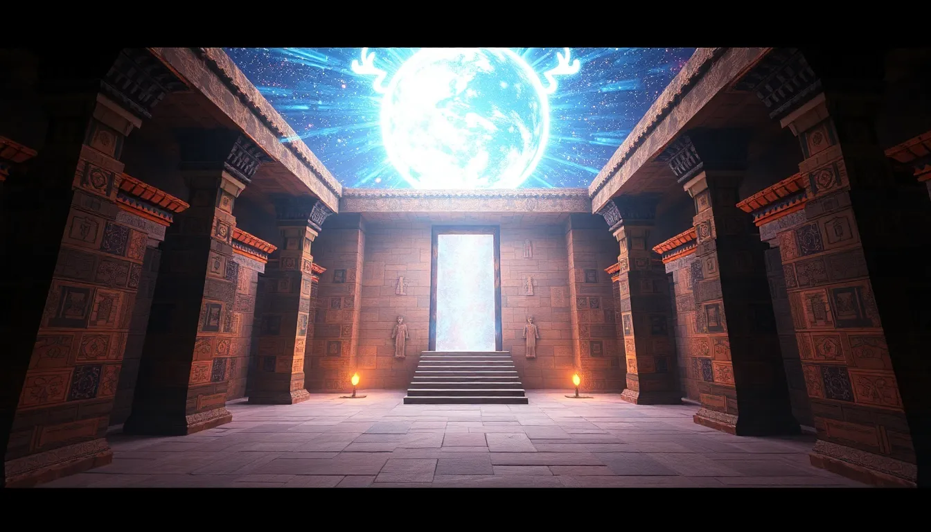 The Geometry of the Afterlife: Sacred Spaces in Egyptian Beliefs