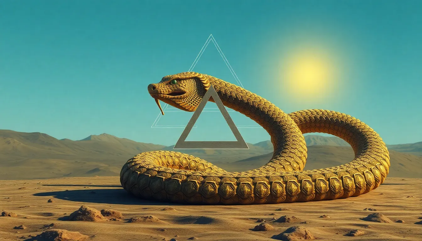 The Geometry of the Sacred Serpent: Apep in Egyptian Mythology