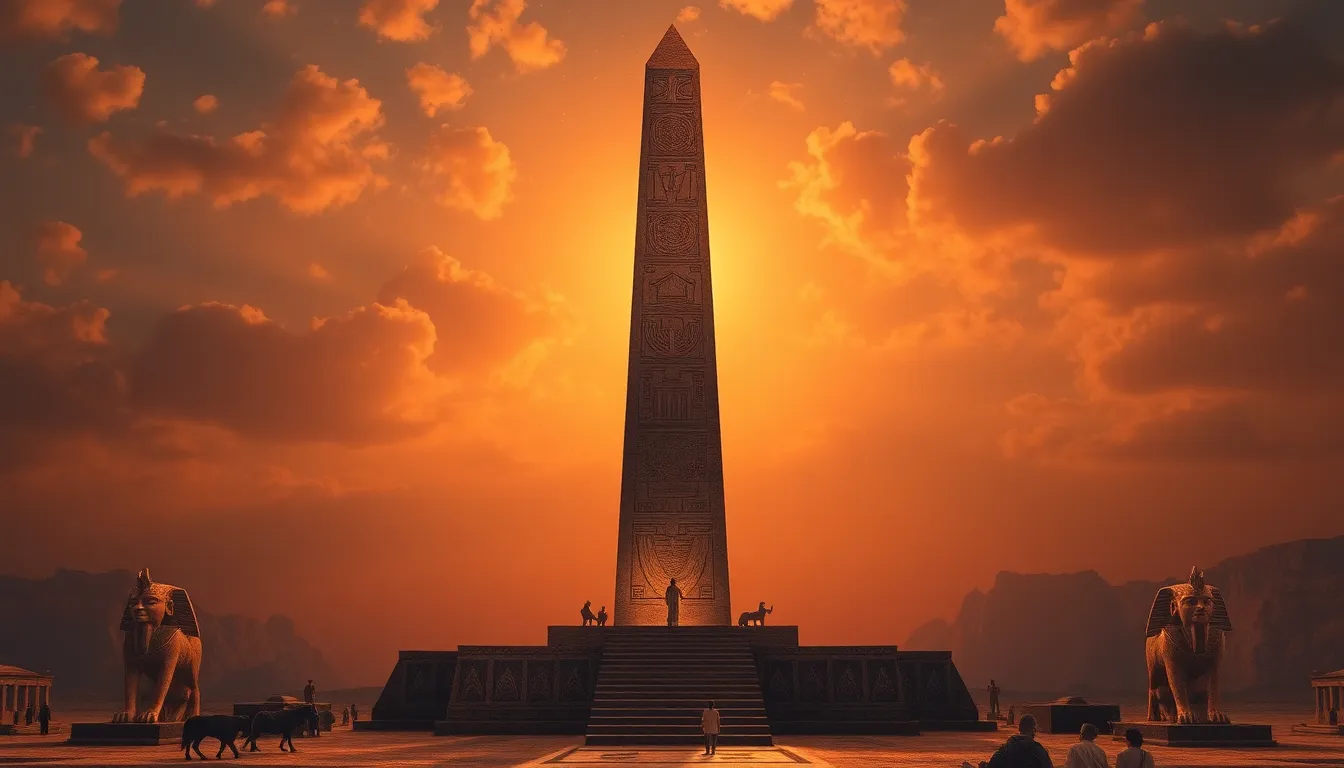The Geometry of the Sacred Stone: Myths of the Egyptian Obelisk