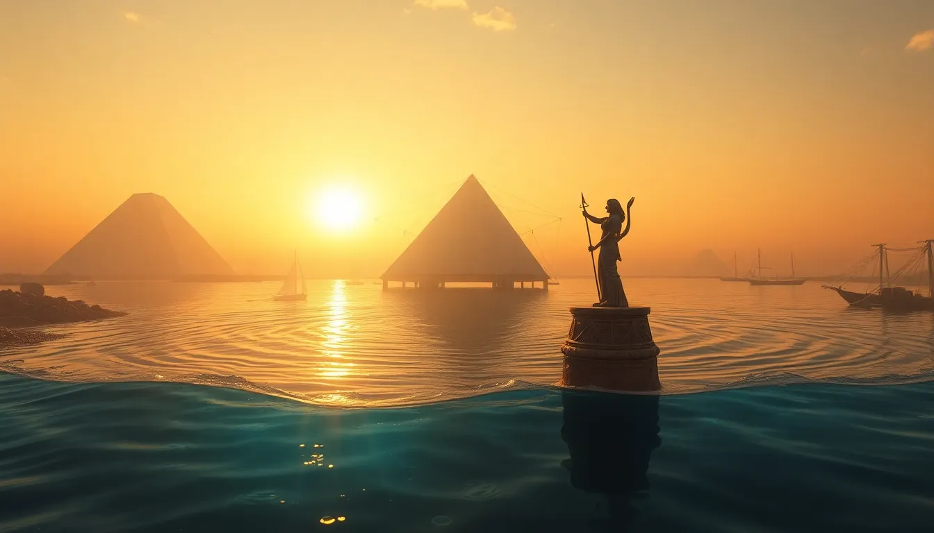 The Geometry of the Sacred Water: Myths of the Nile and Creation