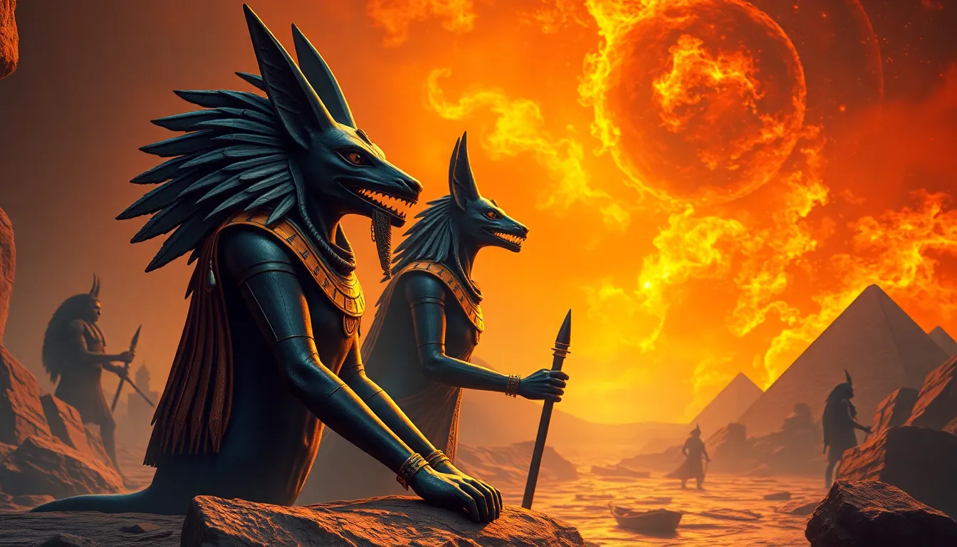 The Guardians of the Underworld: Anubis and His Role