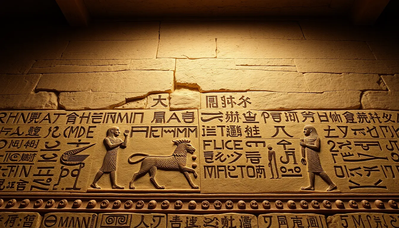 The Hieroglyphic Legacy of Tomb Texts | egyptmythology.com  The Hieroglyphic Legacy of Tomb Texts