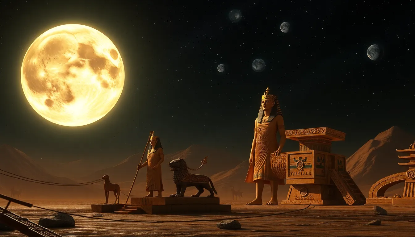 The Lunar Connection: Egyptian Myths and the Cosmos