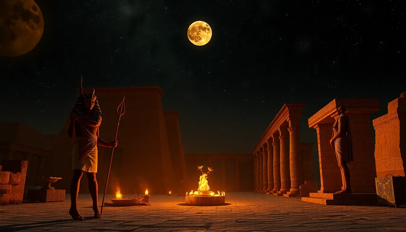 The Lunar Festivals of Ancient Egypt Celebrations and Rituals