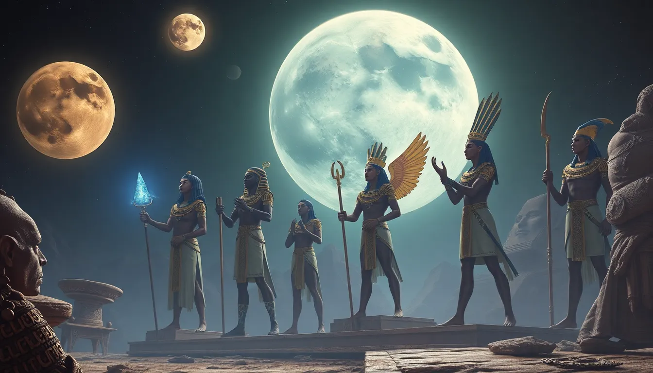 The Lunar Legends of Ancient Egyptian Deities