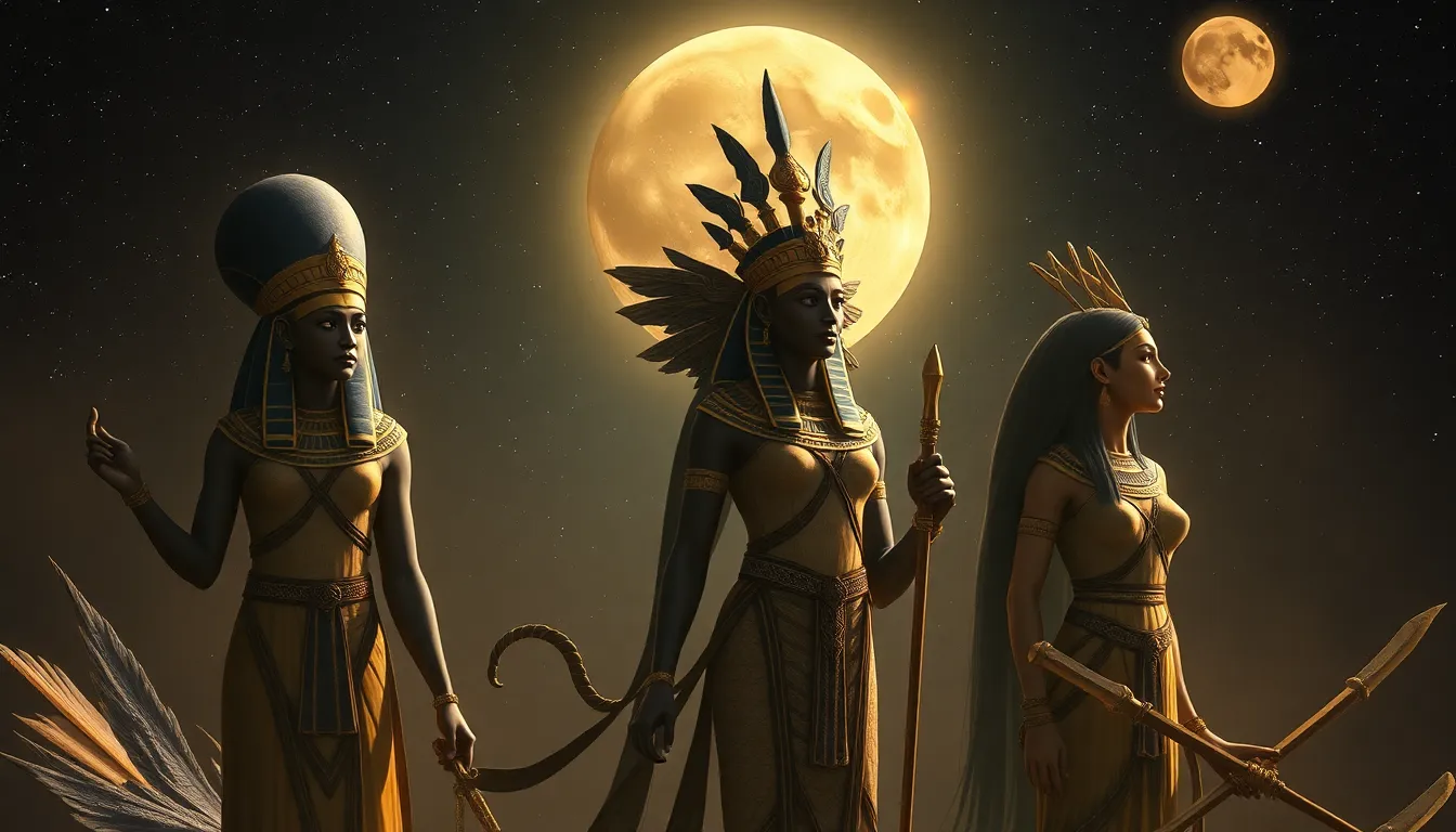 The Lunar Legends of Ancient Egyptian Goddesses