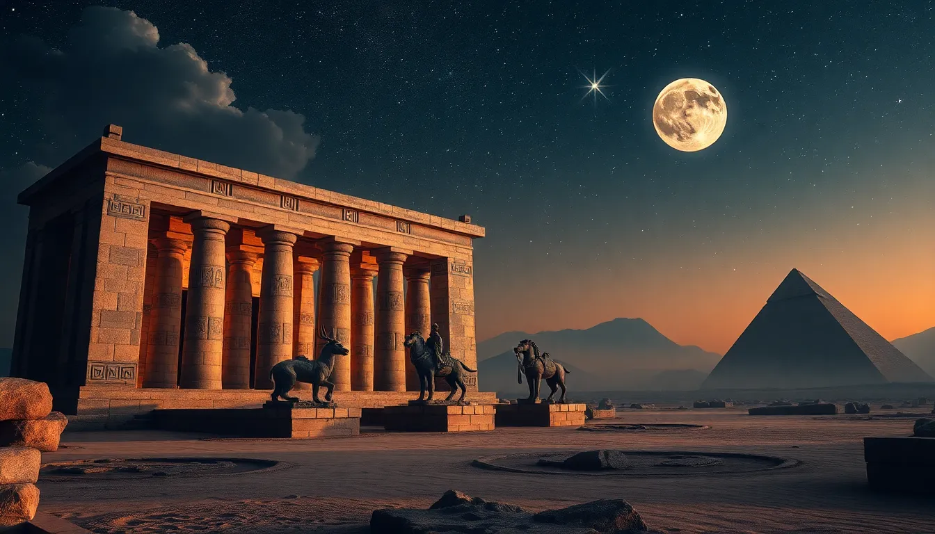 The Lunar Myths of Egyptian Creation: A Cosmic Perspective