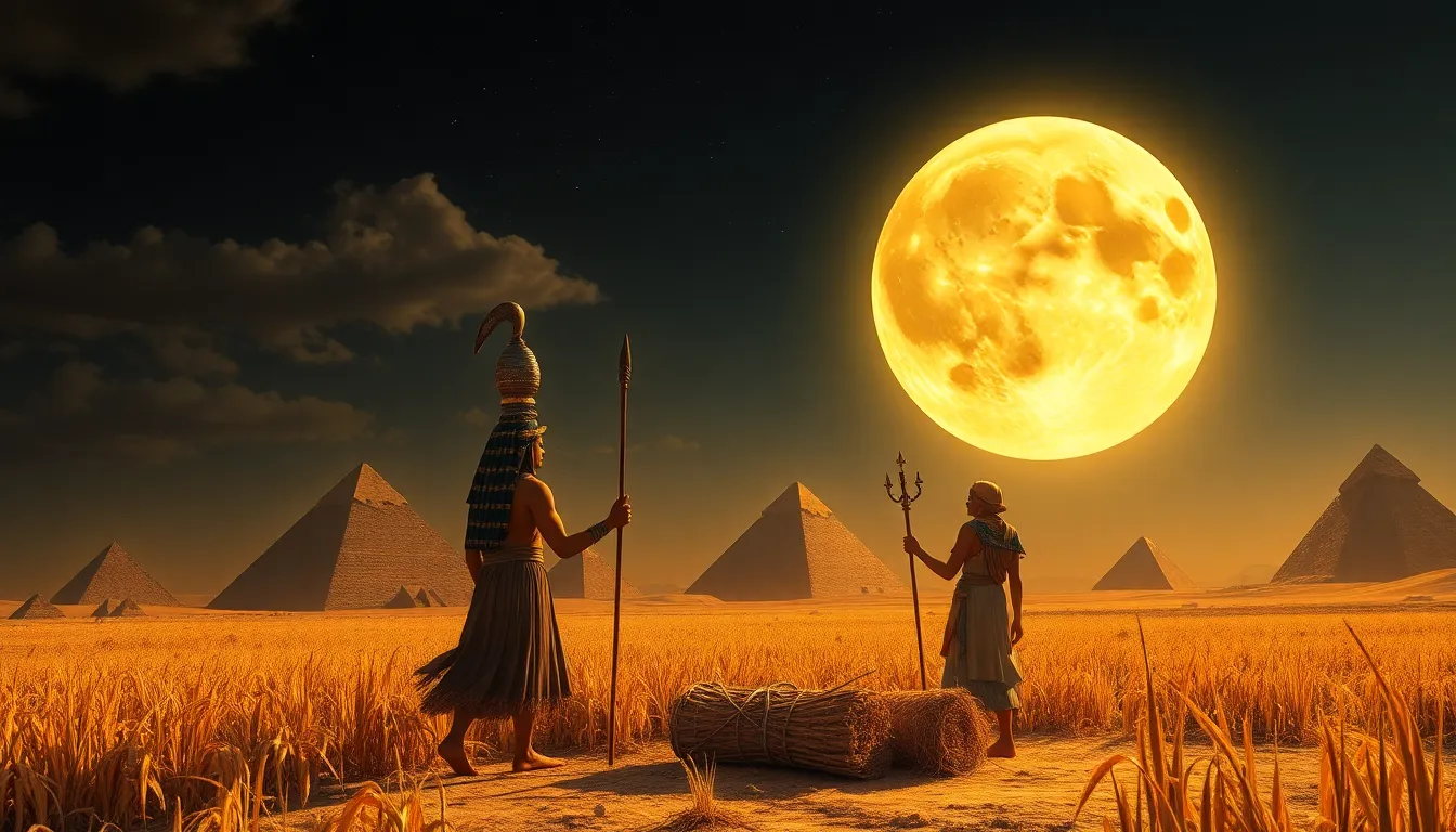 The Moon and the Harvest: Myths of Abundance in Egypt