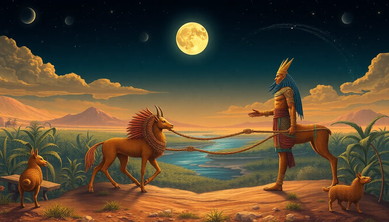 The Moon and the Seasons: Egyptian Agricultural Myths