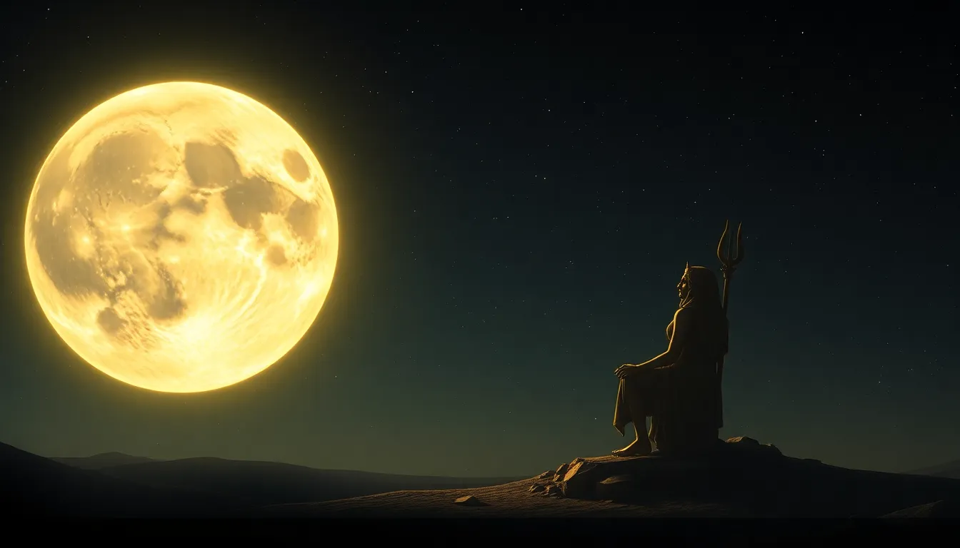 The Moon as a Healer: Egyptian Myths of Restoration