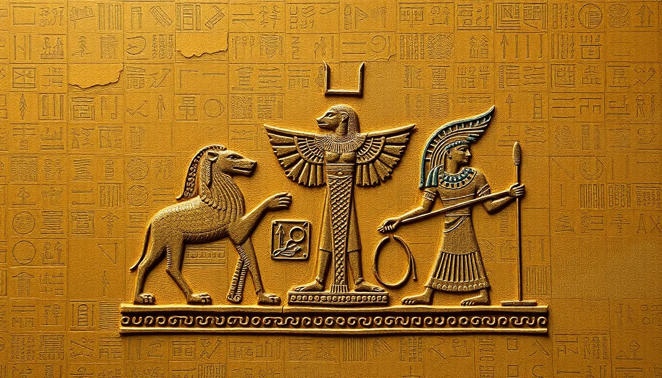 The Mystical Symbolism of Egyptian Hieroglyphs