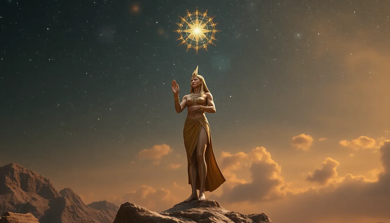 The Myth of Nut: Goddess of the Sky and Her Starry Embrace