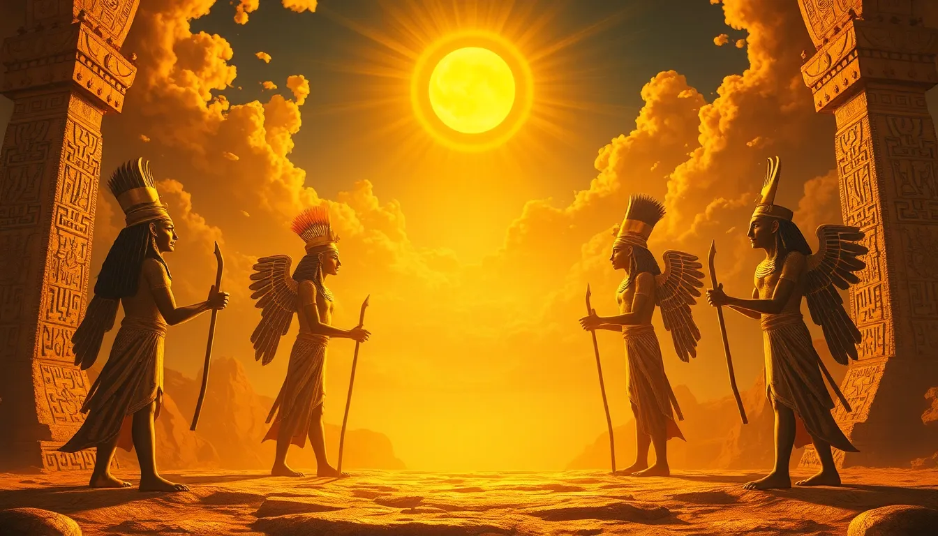 The Myth of Ra’s Children: The Solar Deities