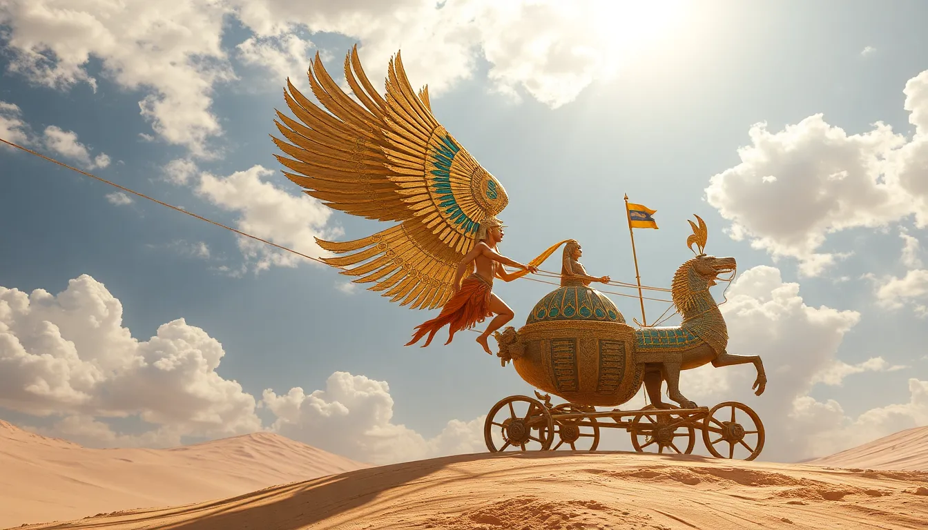 The Myth of the Celestial Chariot: Ra’s Journey Across the Sky