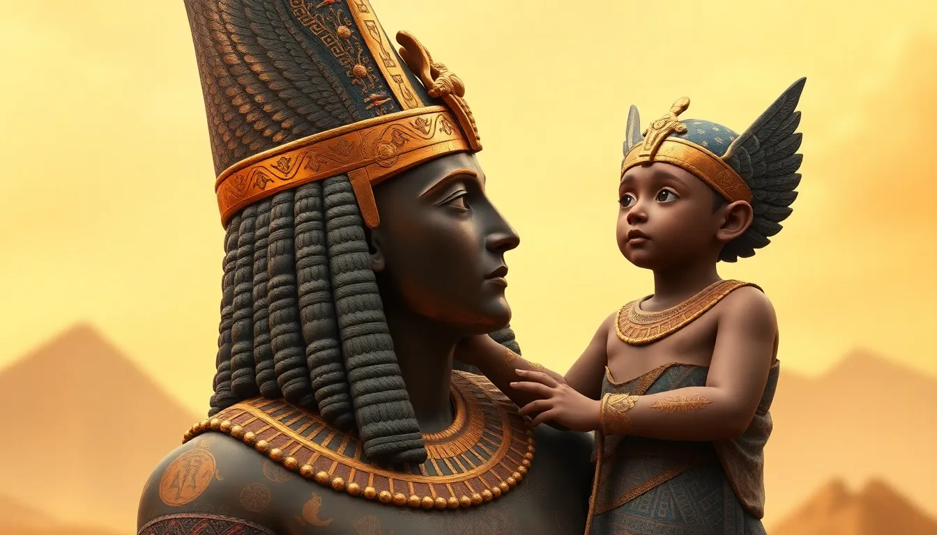 The Myth of the Divine Child: Birth Stories of Pharaohs