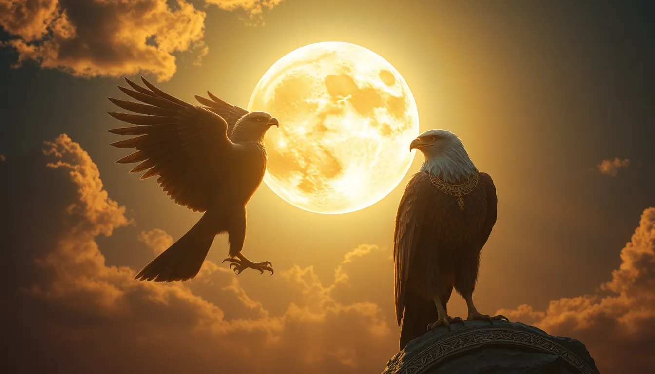 The Myth of the Moon and the Hawk: Sky and Earth