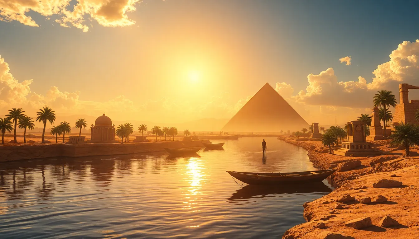 The Myth of the Nile and the Sun’s Journey