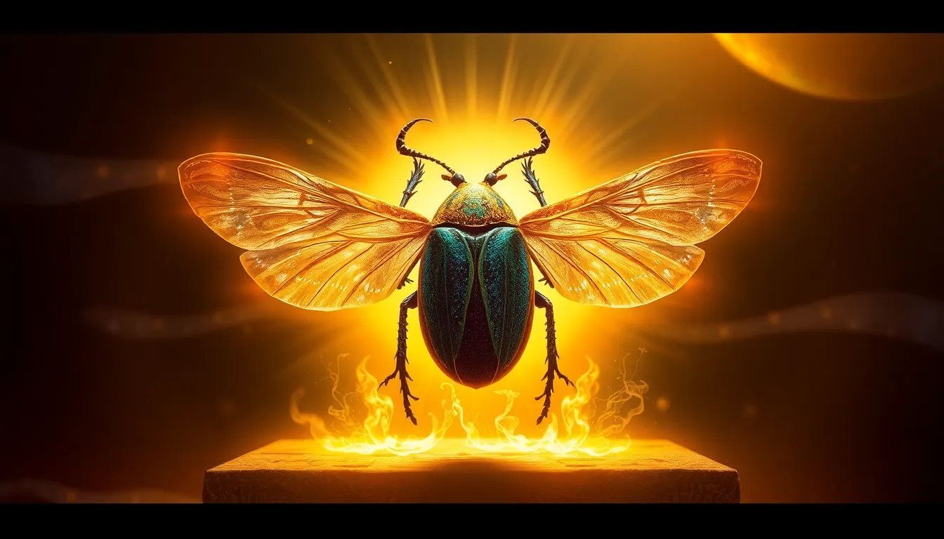 The Myth of the Sacred Scarab: Life, Death, and Rebirth