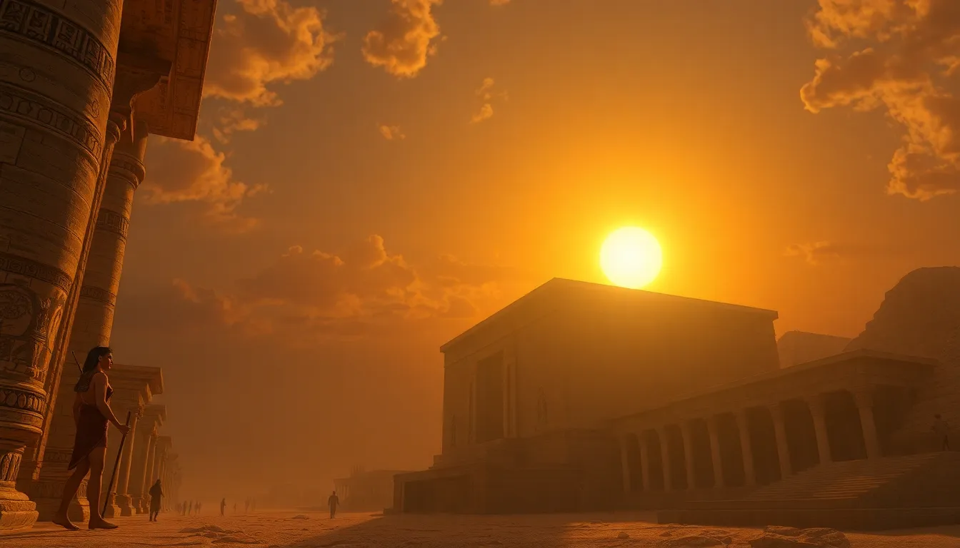 The Myth of the Sun’s Setting: Ra’s Journey Through the Duat