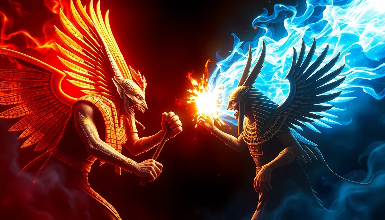 The Mythical Battle Between Ra and Apep: Good vs. Evil