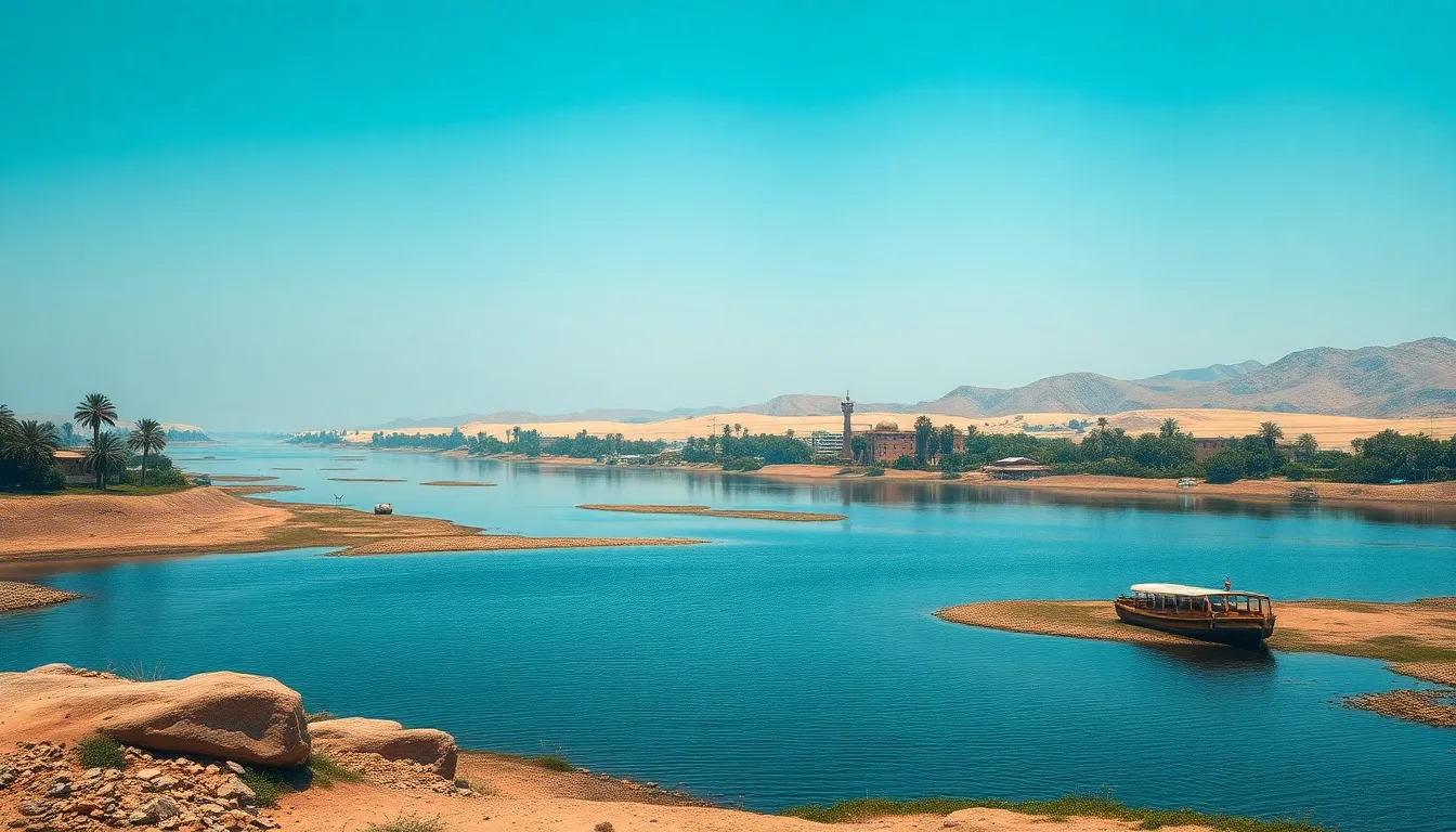 The Nile: A River of Myths and Mysteries | egyptmythology.com The Nile: A River of Myths and Mysteries