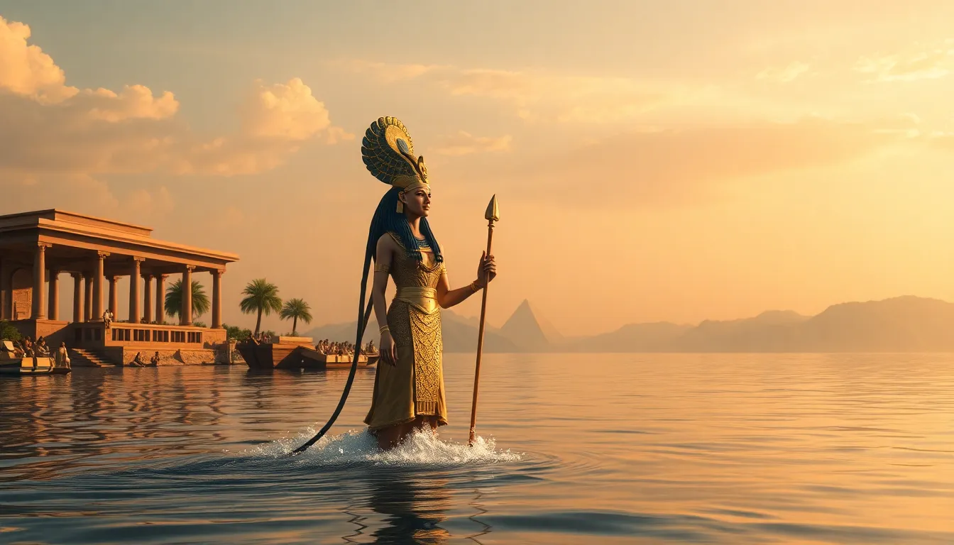 The Nile and the Goddess Isis: A Sacred Bond