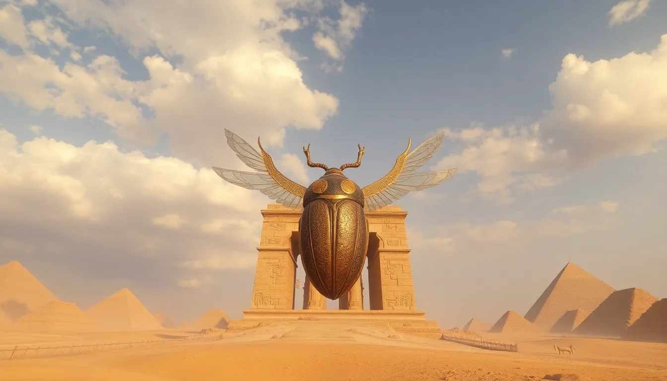 The Origins of the Sacred Scarab: Myths of Transformation