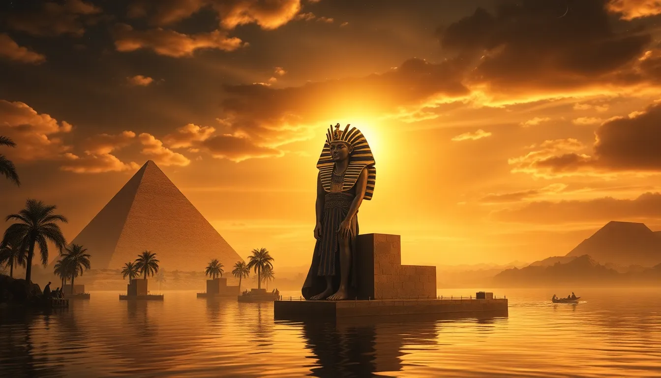 The Pharaoh’s Divine Connection to the Sacred Nile