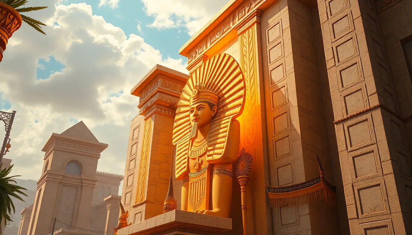 The Pharaoh’s Divine Role in Urban Development