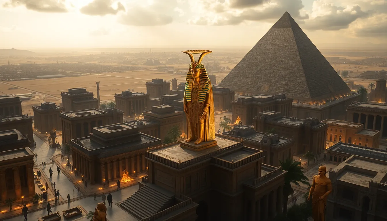 The Pharaoh’s Divine Role in Urban Planning