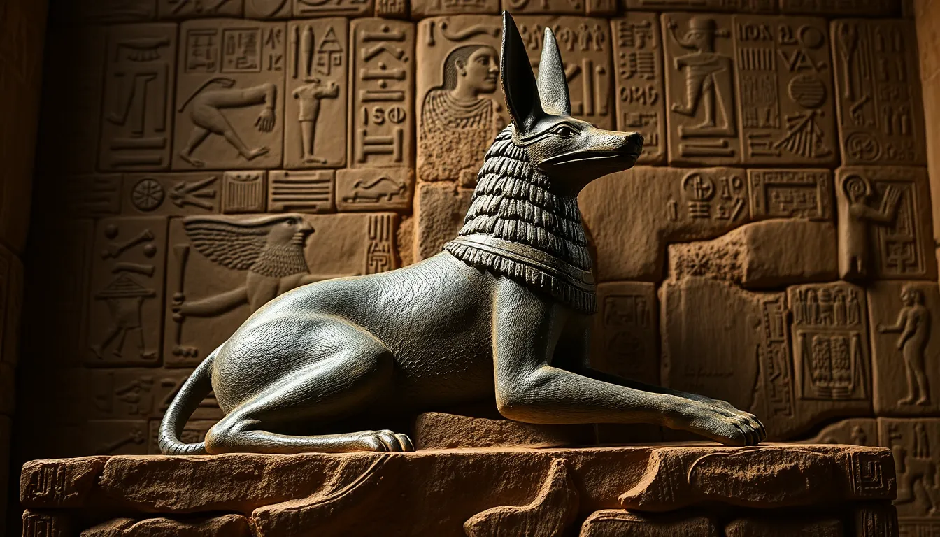 The Role of Anubis in Egyptian Tomb Texts