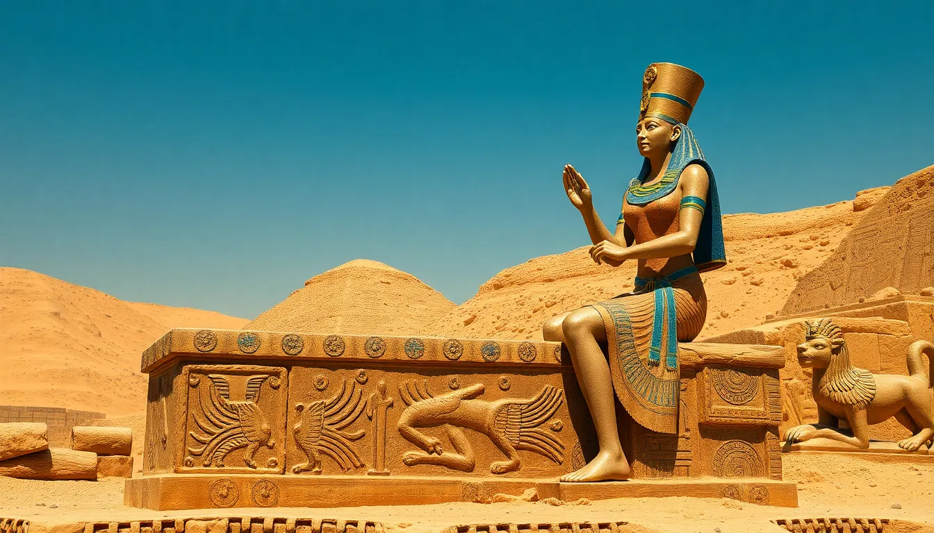 The Role of the Goddess Isis in Funerary Practices | egyptmythology.com The Role of the Goddess Isis in Funerary Practices