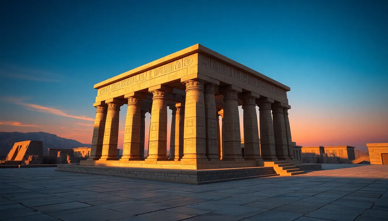 The Sacred Geometry of the Temple of Isis