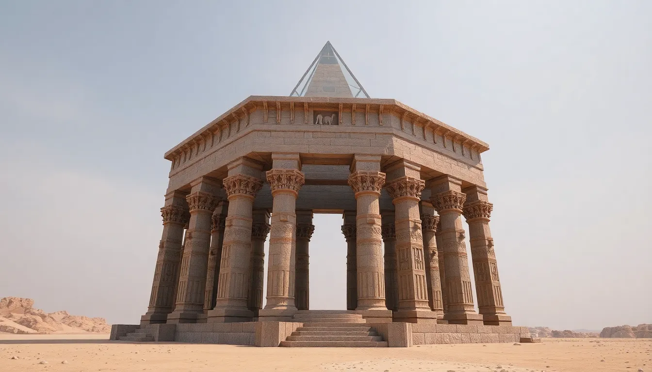 The Sacred Geometry of the Temple of Neith