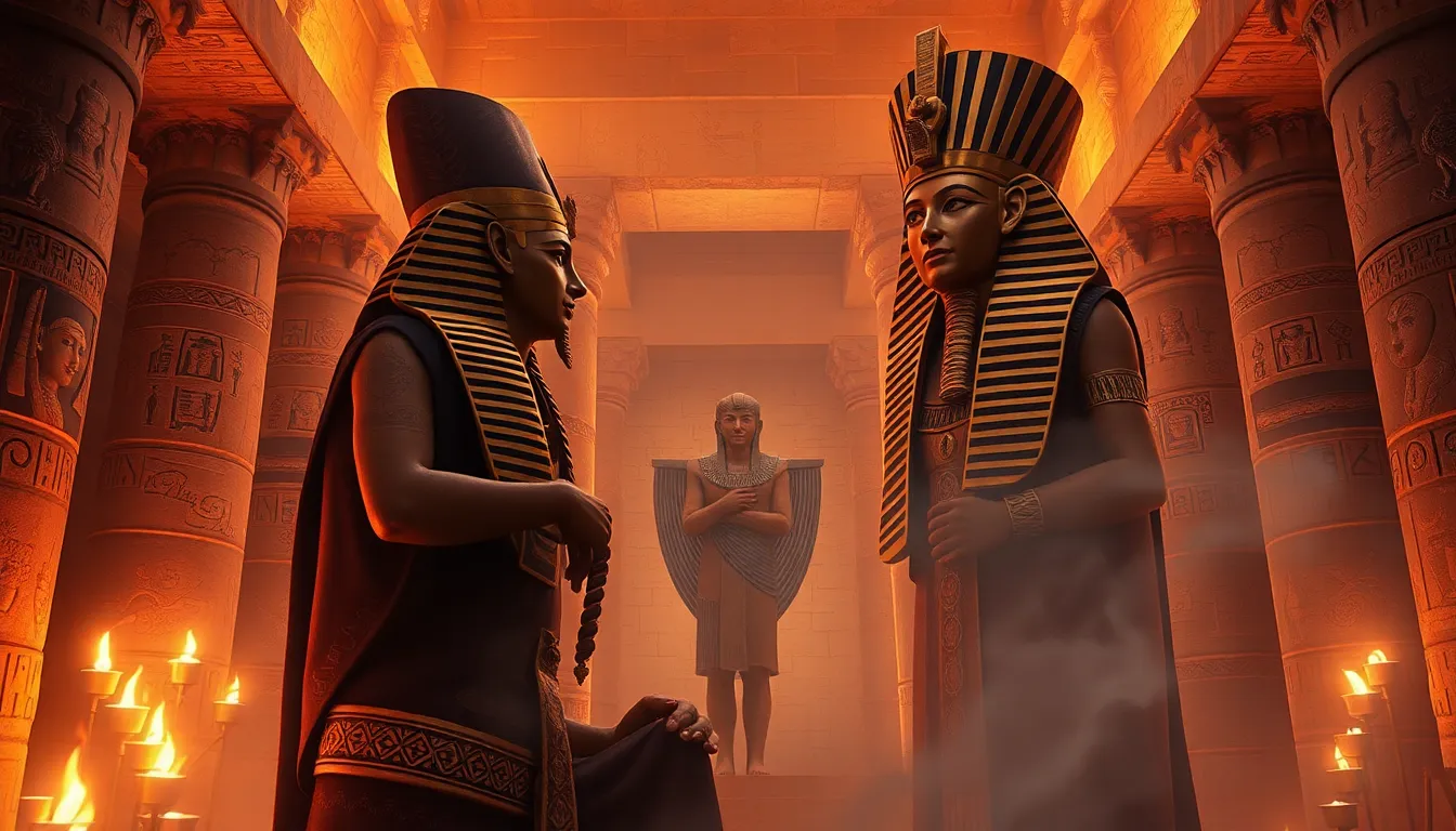 The Sacred Role of the Pharaoh in Temple Rituals | egyptmythology.com The Sacred Role of the Pharaoh in Temple Rituals