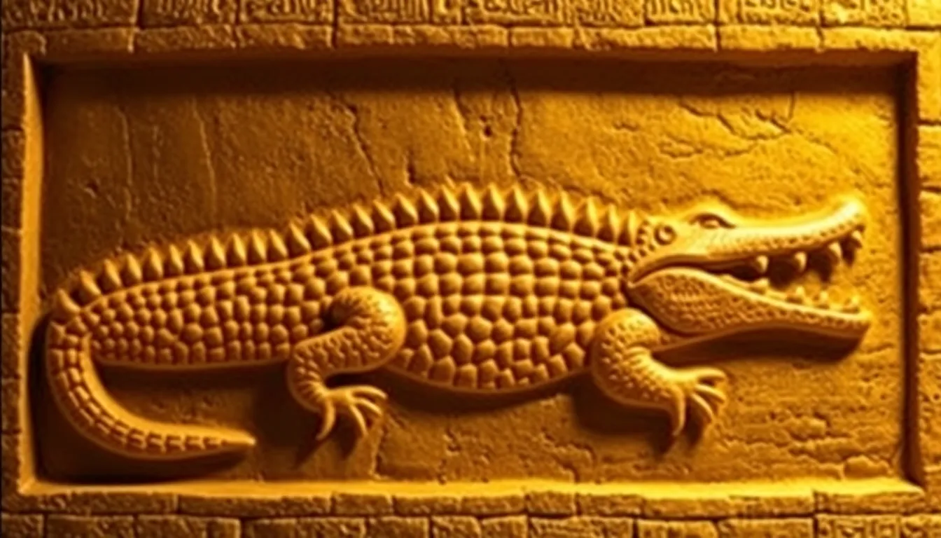 The Significance of the Crocodile in Tomb Texts