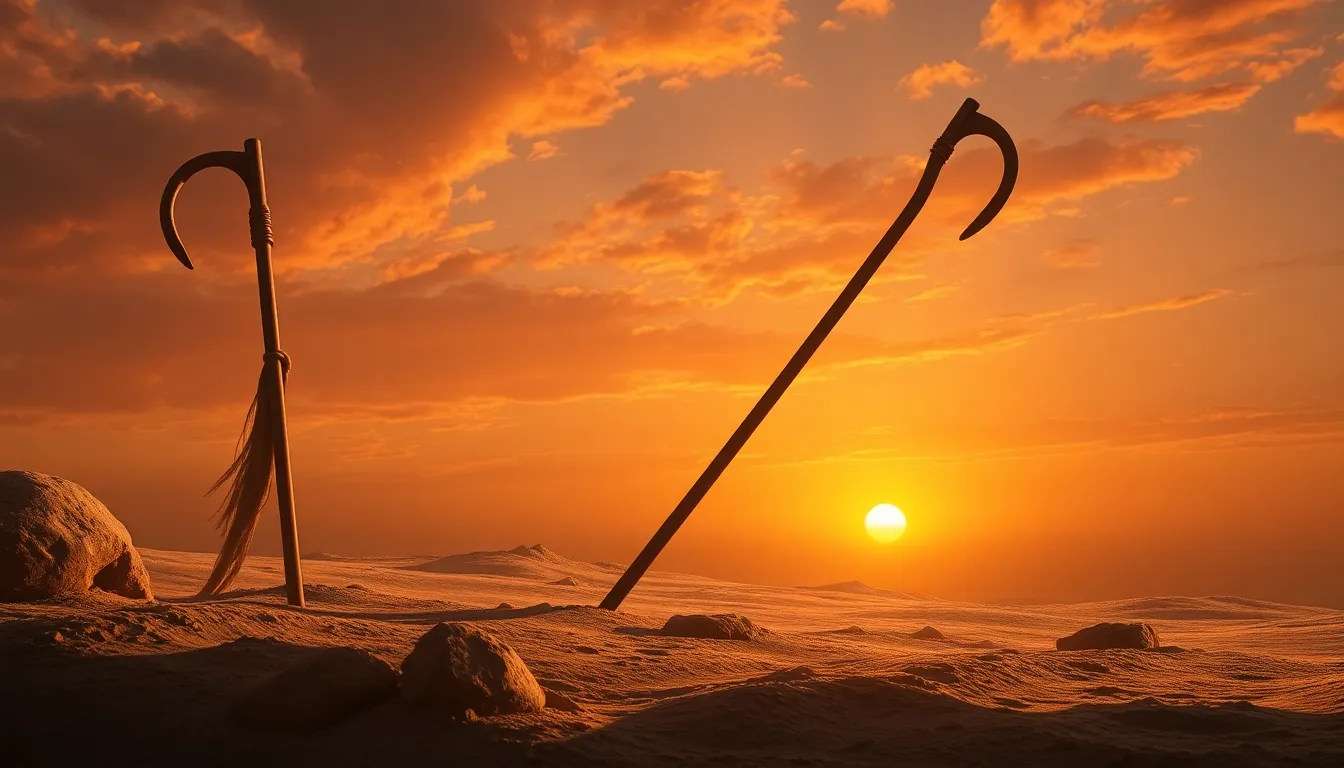 The Significance of the Crook and Flail in Royal Burials | egyptmythology.com The Significance of the Crook and Flail in Royal Burials