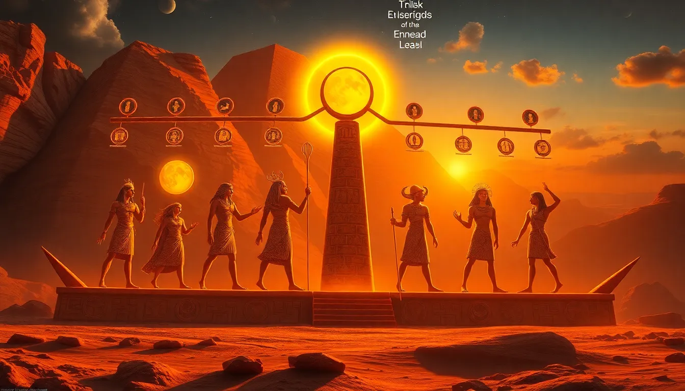 The Solar Gods of the Ennead: A Divine Family Tree
