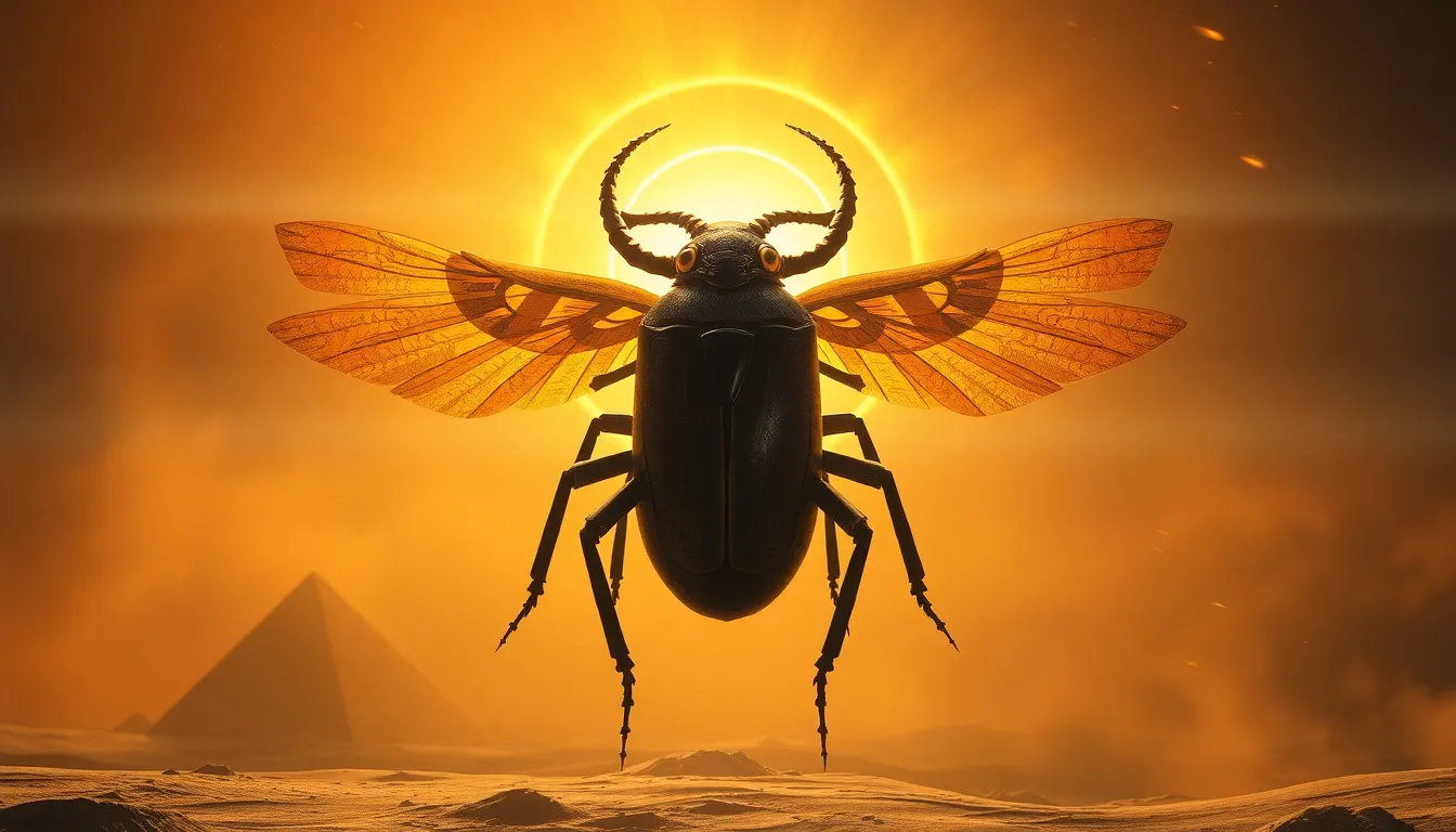 The Solar Myth of the Sacred Scarab: Khepri’s Transformation