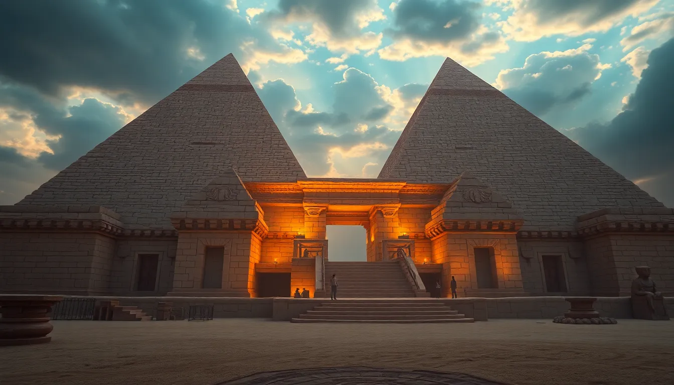 The Story of the Divine Architects: Builders of the Pyramids